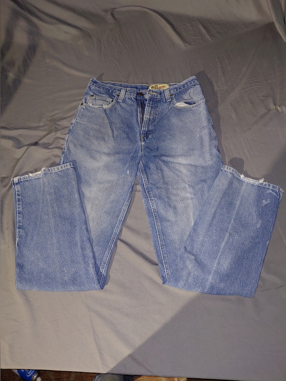 Carhartt Men's Blue Jeans. Relaxed 34x32